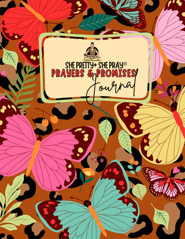 📔She Pretty + She Pray: Prayers & Promises Journal - with Prompts📝