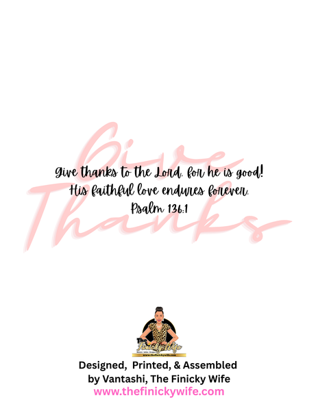 🌸She Pretty + She Pray: 7 Days of Gratitude Booklet