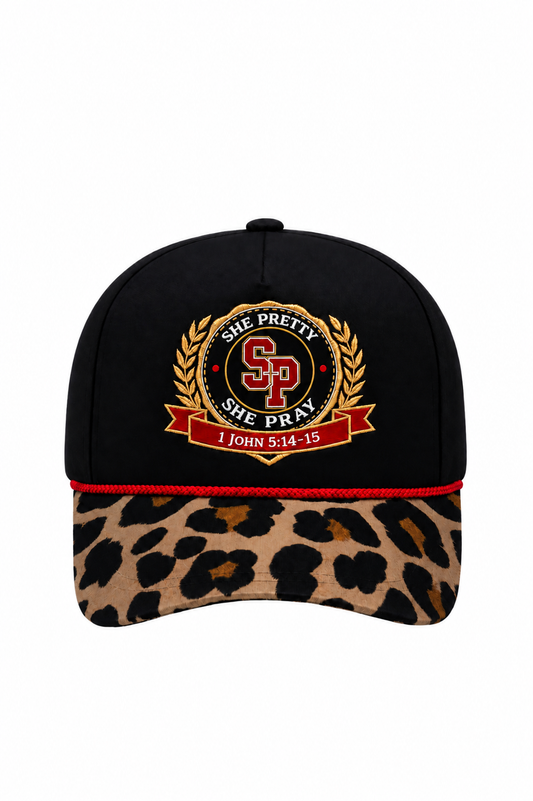 She Pretty+She Pray®️ Kingdom Collegiate Hat