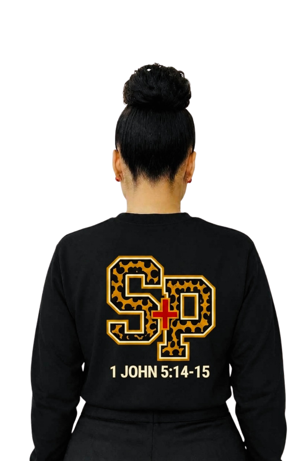 PREORDER September 2-10: Black She Pretty + She Pray®️ Kingdom Collegiate Long Sleeve T-Shirt *Estimated Shipping: Late September*
