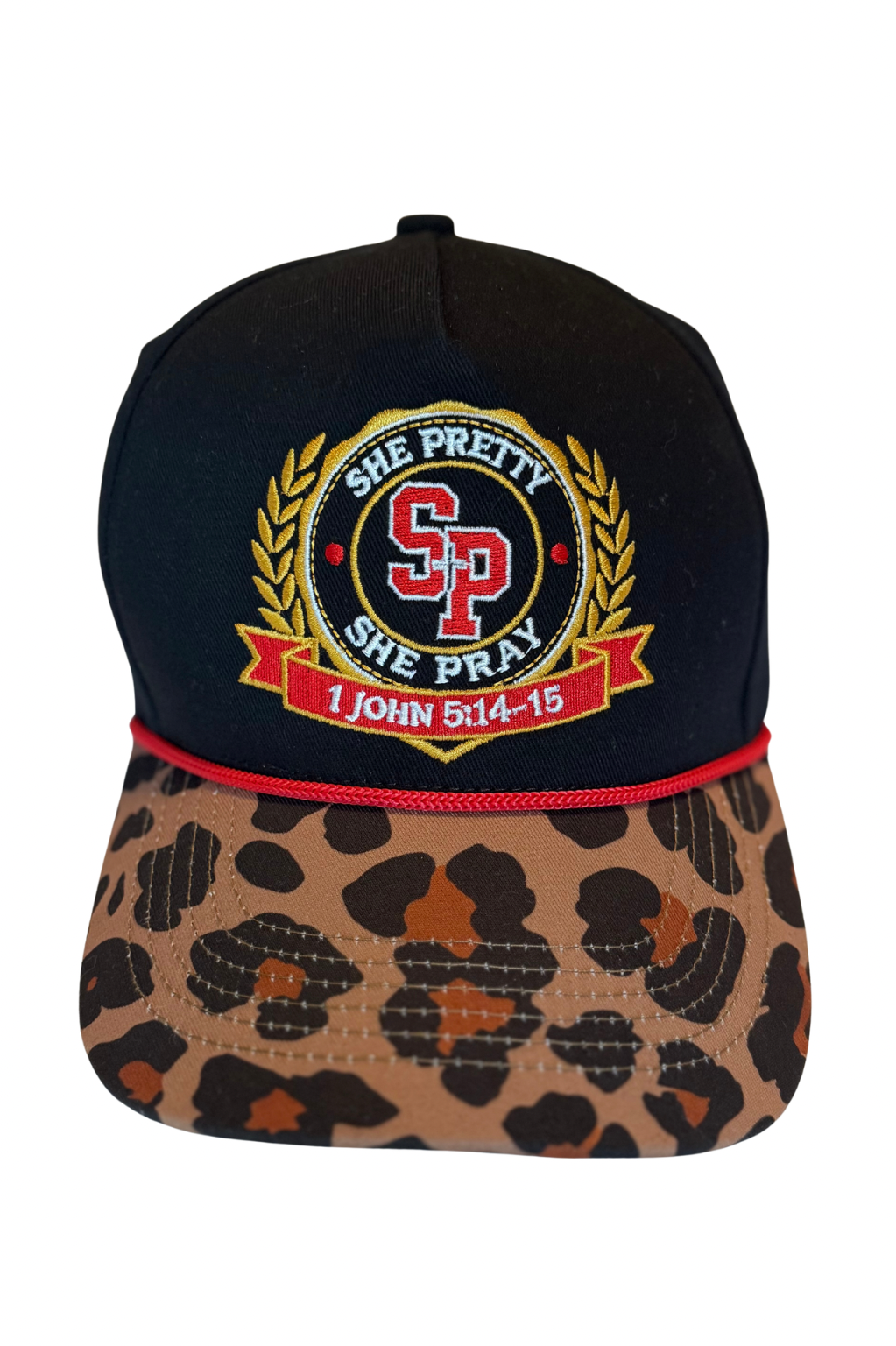 Preorder: She Pretty+She Pray®️ Kingdom Collegiate Hat *Estimated Shipping: Late September*