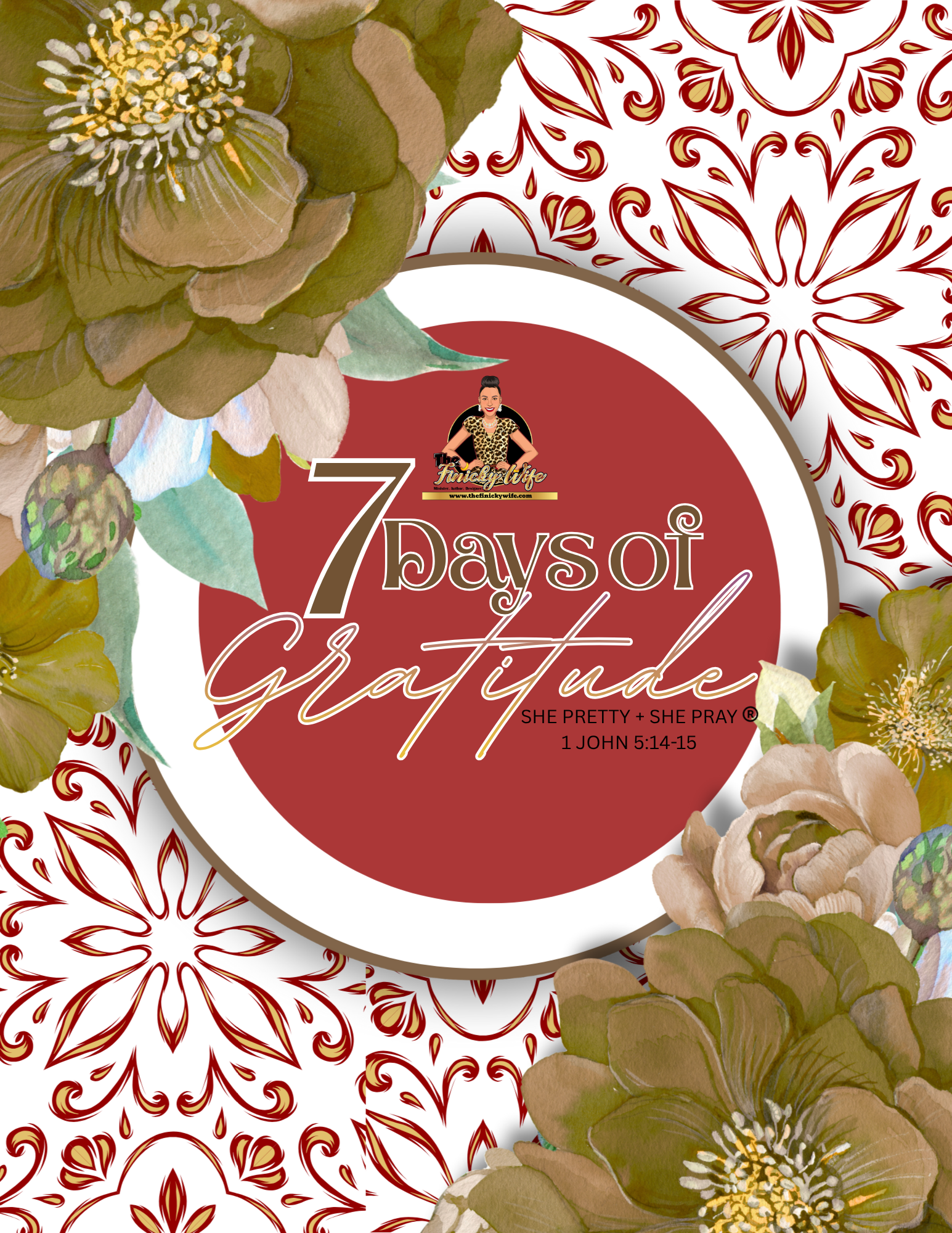 🌻She Pretty + She Pray: 7 Days of Gratitude Booklet