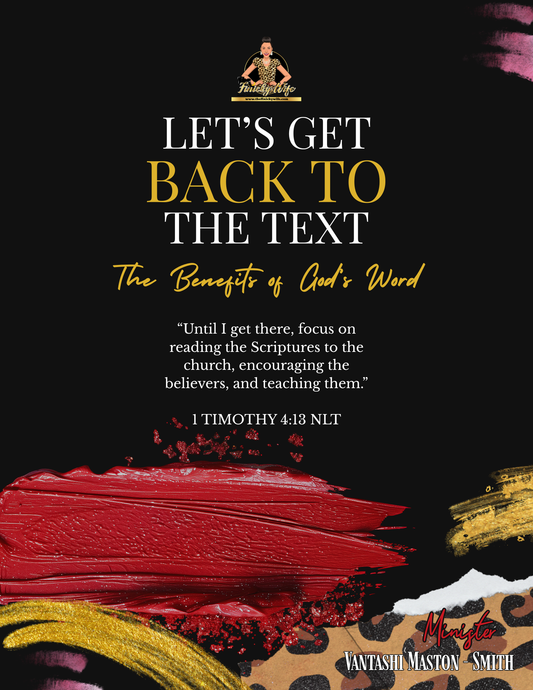 Pre-Order🖤Let's Get Back To The Text -Digital Download-Workbook