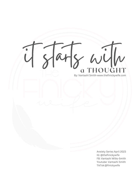 FREE Download-Anxiety: It starts with a THOUGHT!