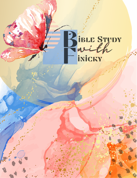 🦋Pastel Butterfly Bible Study with Finicky Notebook