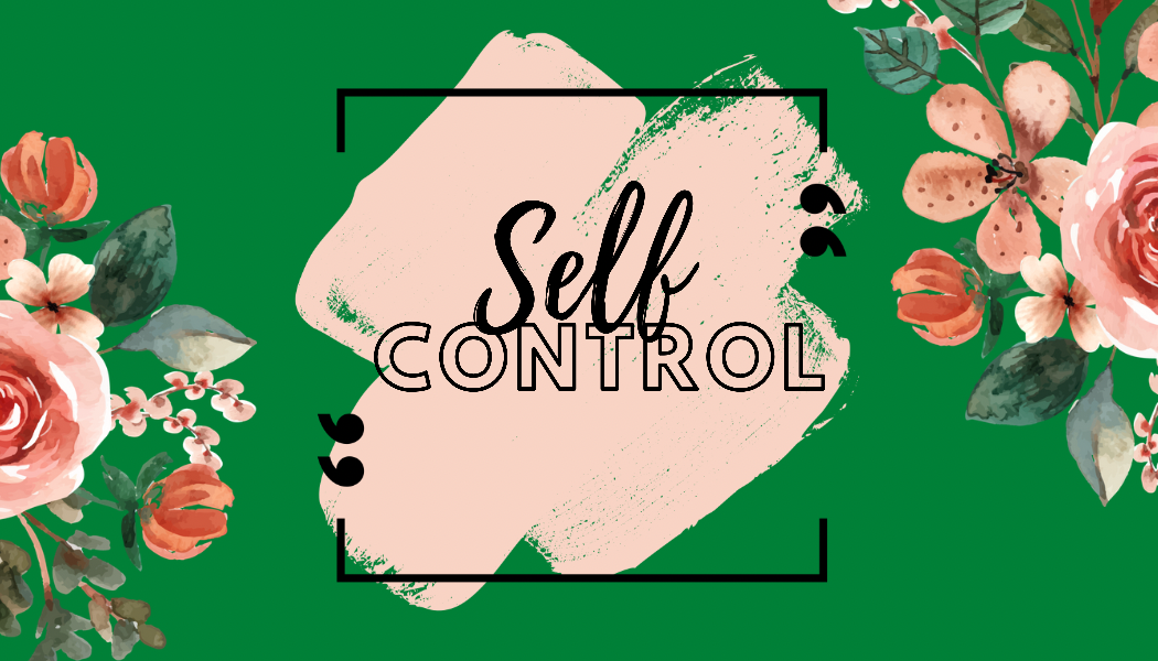 💚5 Self Control Scripture Cards
